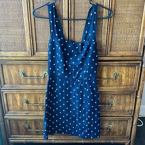 Reformation linen mini dress